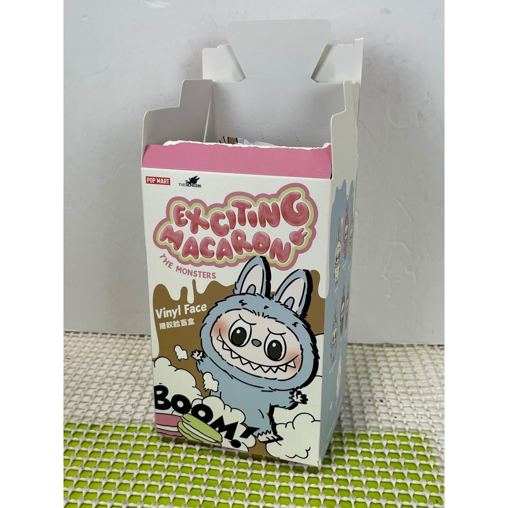 Pop Mart The Monsters Exciting MacaronVinyl Face Labubu New Open Box
